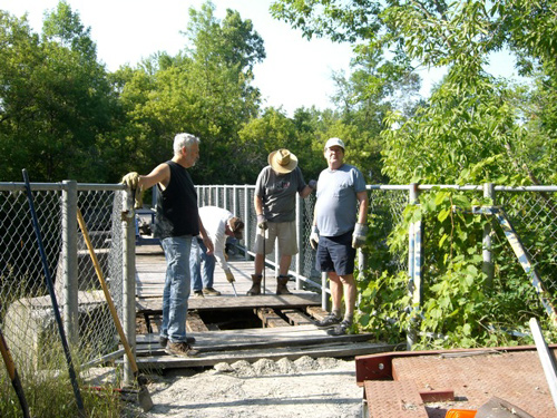 Cold Creek Bridge New Deck