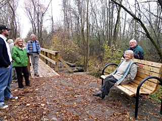 Friends at the trail