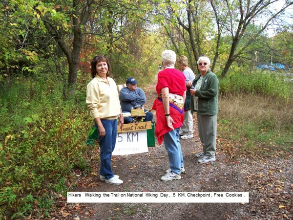Friends at the trail