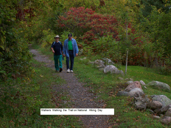 Friends at the trail