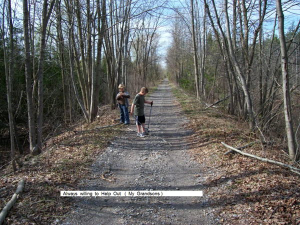Friends at the trail