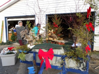 Christmas at the trail
